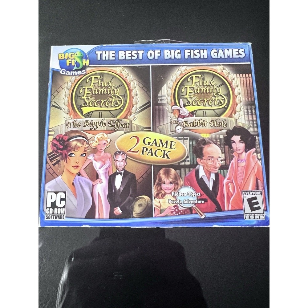 Activision Flux Family Secrets PC Game Everyone Blue 2 Game Pack Ripple Effect